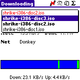 Downloads list